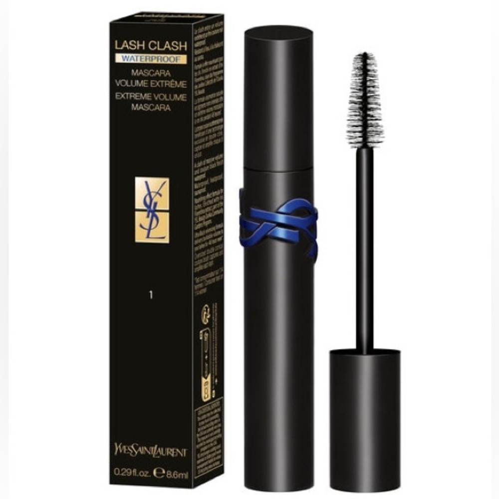 YSL YVES SAINT LAURENT Lash Clash #01 BLACK Waterproof Mascara